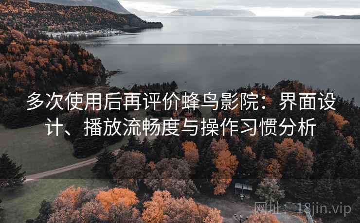 多次使用后再评价蜂鸟影院：界面设计、播放流畅度与操作习惯分析